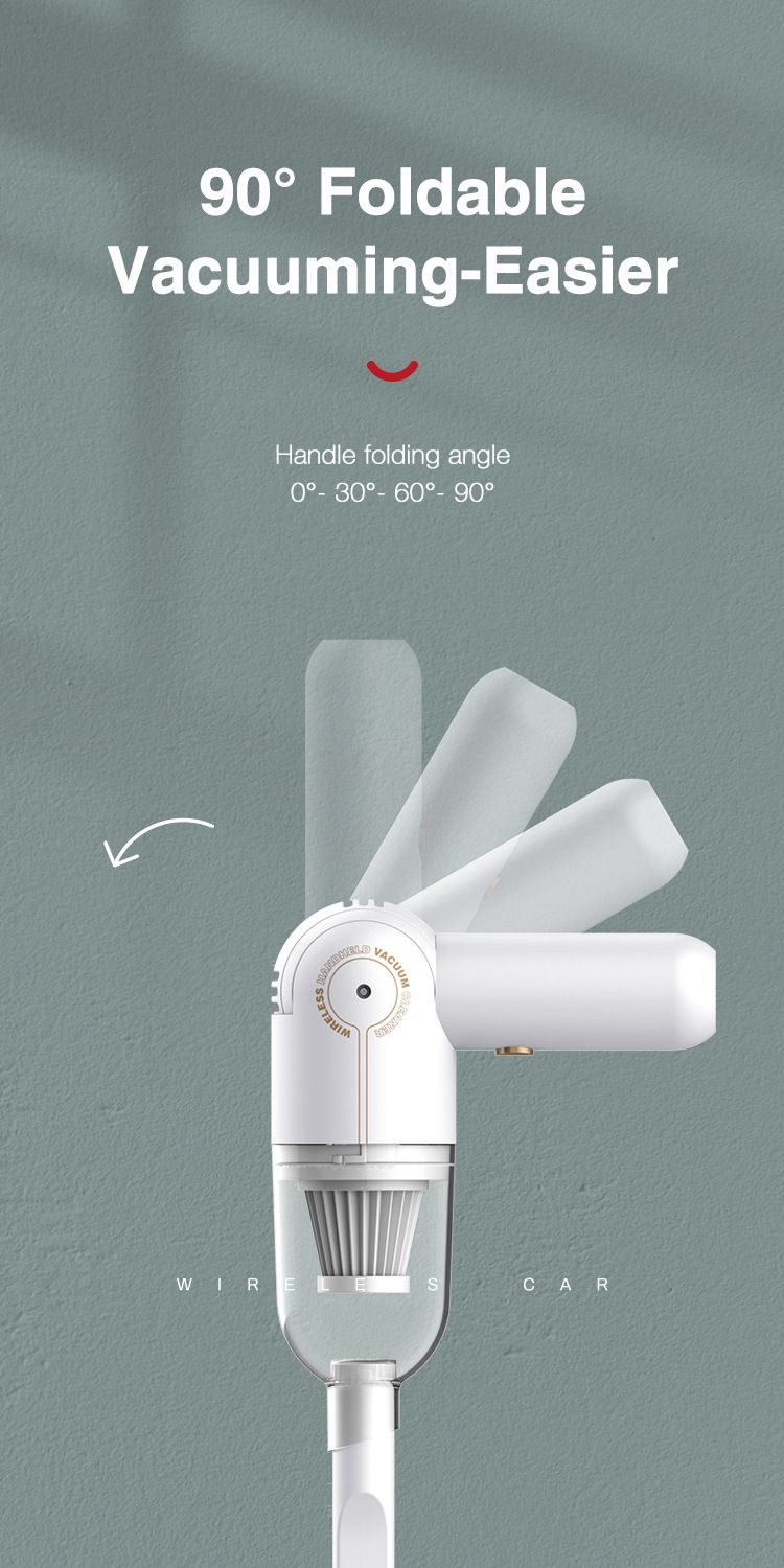 ACZT Portable Wireless Vacuum - Handheld High Power Dust Collector For Car & Home_autovado.com