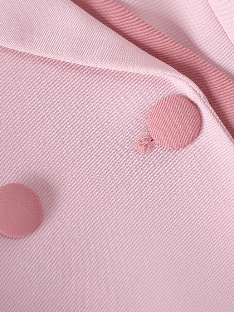 Women's Clothing Pink suit jacket professional temperament_autovado.com