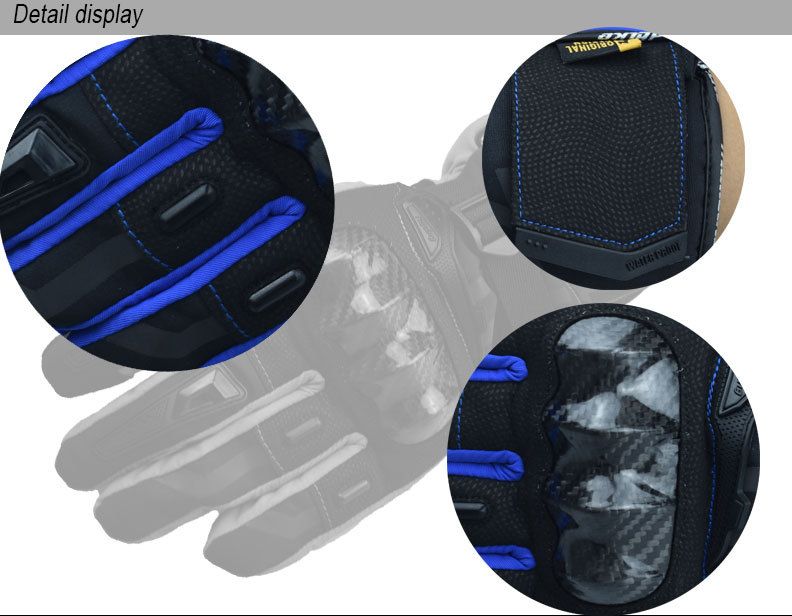 MADBIKE Winter Motorcycle Touchscreen Waterproof Drop-proof Warm Riding Off-road Thickened Long Carbon Fiber Gloves_autovado.com