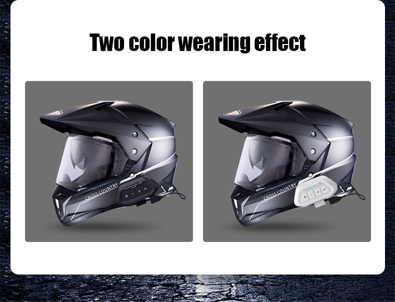 LX2 Motorcycle Full Half Waterproof Rider Wireless 5.3 Helmet Bluetooth Earphones_autovado.com