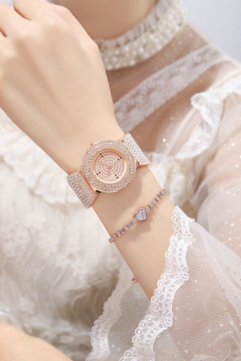 simple rhinestone gypsophila ladies watch fashion quartz luxury ladies watch manufacturers on behalf of the hair_autovado.com