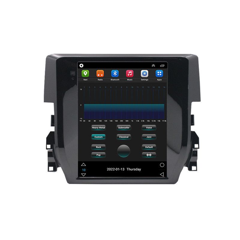 Suitable for Honda New Civic vertical screen car navigation system Android smart WIFI Internet car display integrated_autovado.com