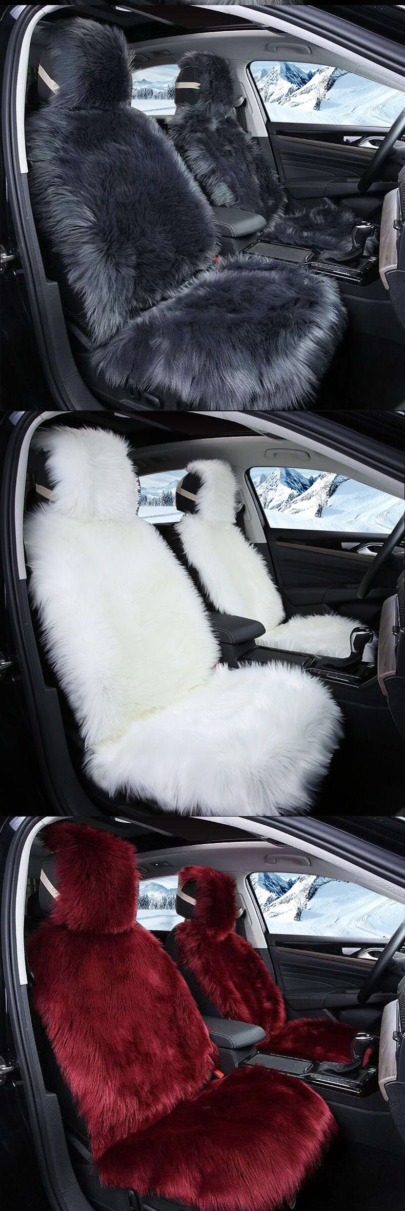 Plush Seat Cushion With Backrest Universal Seat Cushion Seat Cover_autovado.com