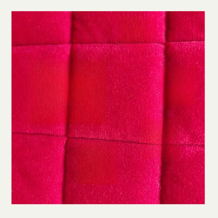 Winter car seat cushion no backrest square embroidered plush tie-free warm three-piece front and rear row single seat cushion_autovado.com