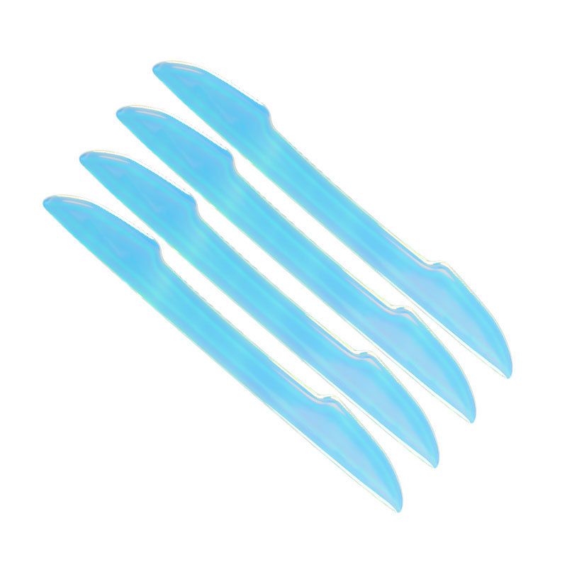 Car Door Handle Strip, Rearview Mirror Equipped With Colorful Luminous Decorative Sticker, Drip Glue Thickened Anti_autovado.com