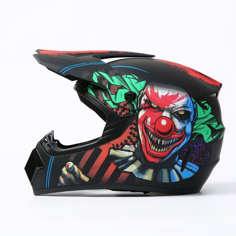 Electric Helmet Kart Light Off-road Helmet Mountain Downhill Full Helmet_autovado.com