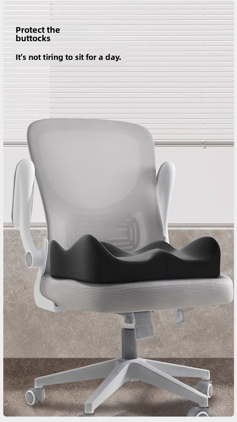 Memory Seat Tailspine Decompression Foam Car Massage Lumbar Spine Orthopedic Breathable Cushion_autovado.com