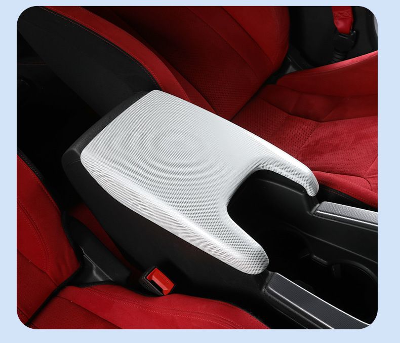 New Model Handbrake Eleventh Generation Civic Armrest Box Panel Carbon Fiber Central Decoration Center Console Gear_autovado.com