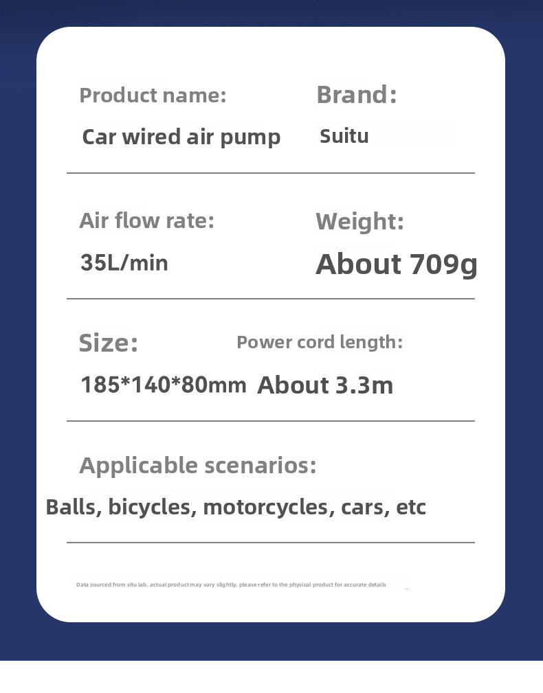 Portable Multifunctional Tire Car Pump Inflator Machine Air Tube_autovado.com