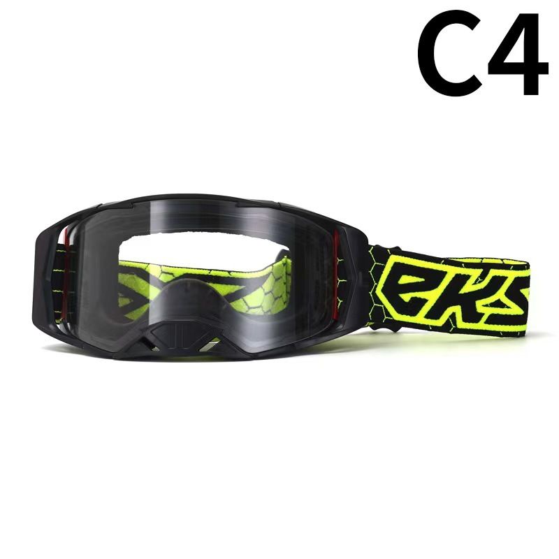 Motorcycle Goggles For Off-Road Riding – Windproof & Anti-Dust Sports Sunglasses With Interchangeable Lenses_autovado.com