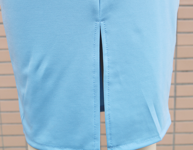 Women's Deep V Neck Long Sleeve Lace Patchwork Slim Fit Hip Wrap Dress_autovado.com