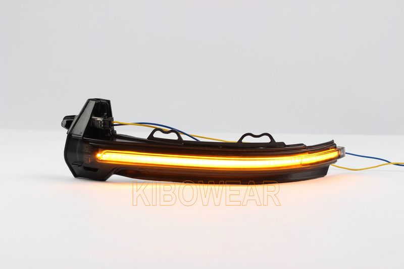 2pcs Dynamic Blinker LED Turn Signal for A4 A5 B9 S4 S5 RS5 2017 2018 2019 2020 2021 Side Mirror Lights indicator flasher_autovado.com