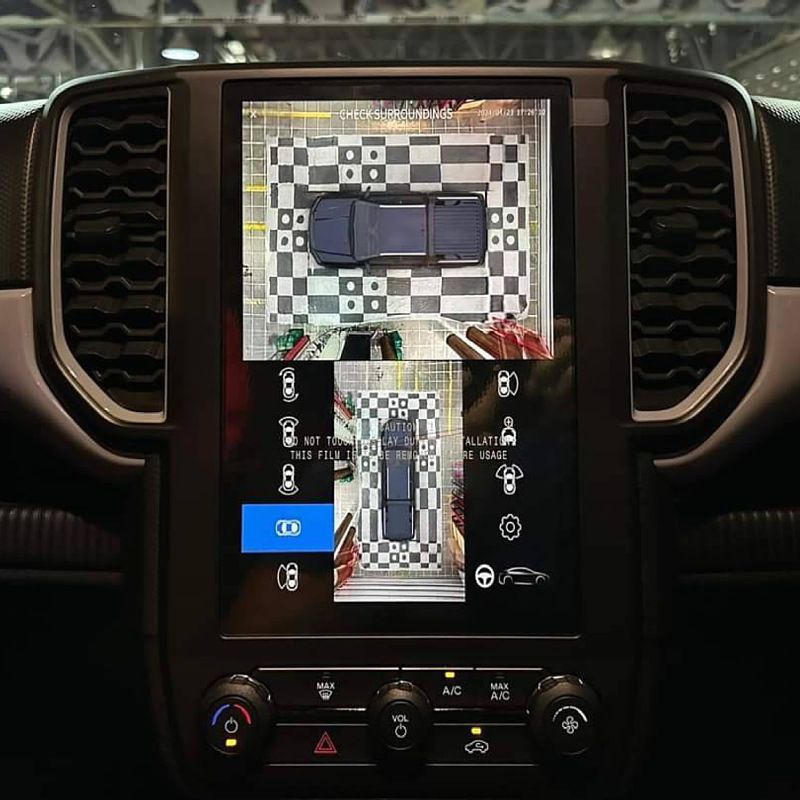 360° Panoramic Camera System For Ford Explorer/Ranger/Everest/Raptor - HD Night Vision Parking Assistant With 4K DVR & Dynamic Guidelines_autovado.com