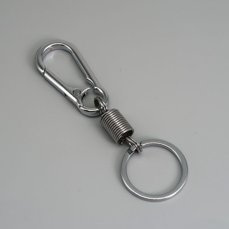Key Chain Accessories Ring Car Motorcycle Key Spring Mountain Buckle For Men Waist Hanging_autovado.com