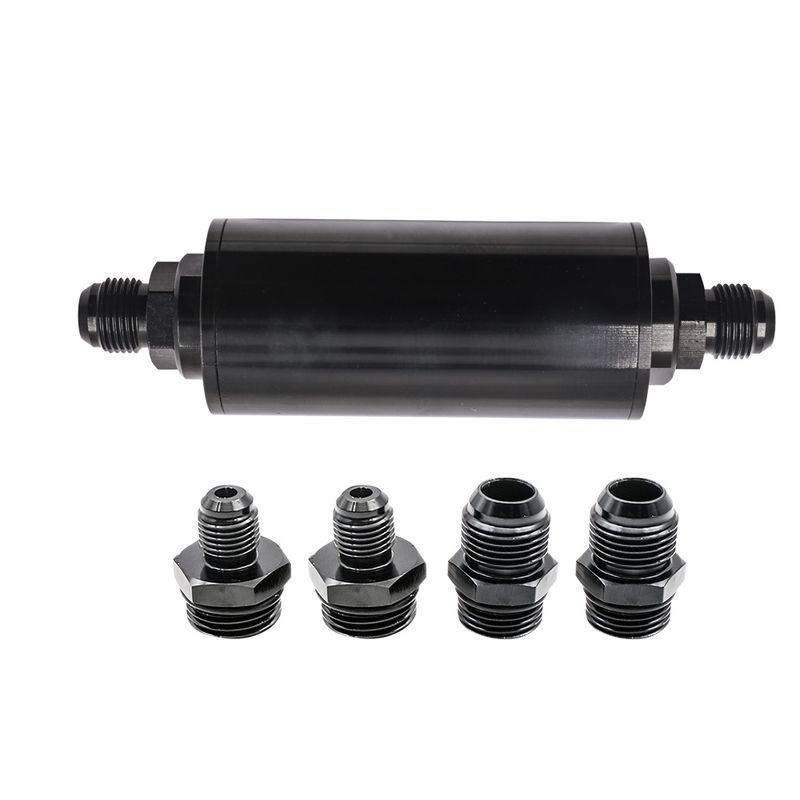car modification universal 50MM oil fuel filter oil filter element filter AN6 AN8 AN10_autovado.com