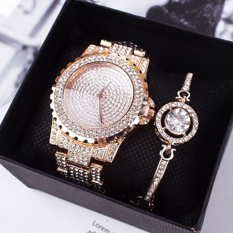 fashion wrist watch jewelry set bracelet ladies watch_autovado.com