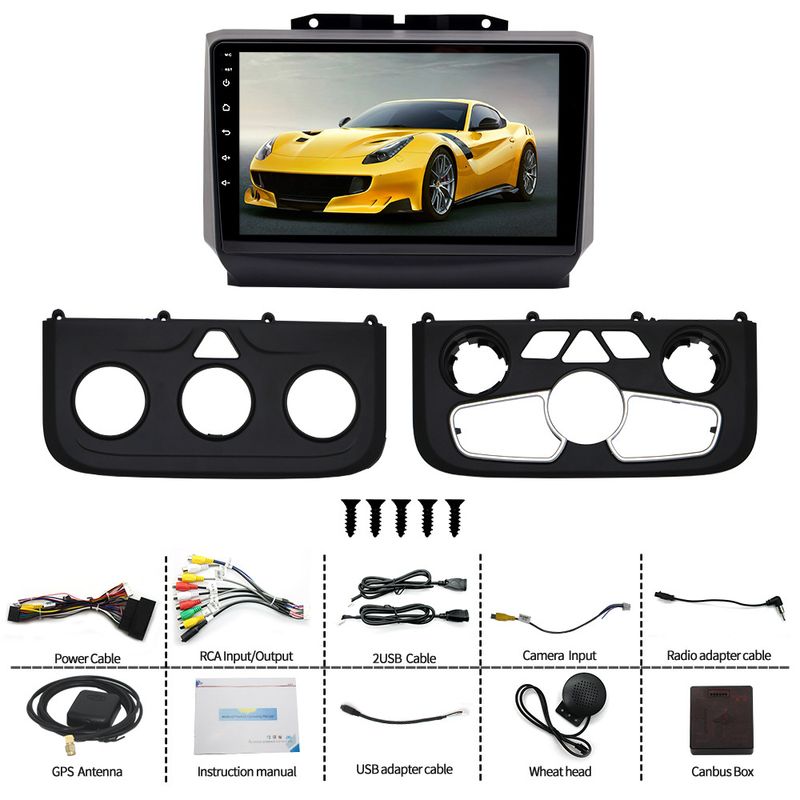 applicable to 13 19 manual and automatic models Dodge Ram car navigation Bluetooth player carplay_autovado.com