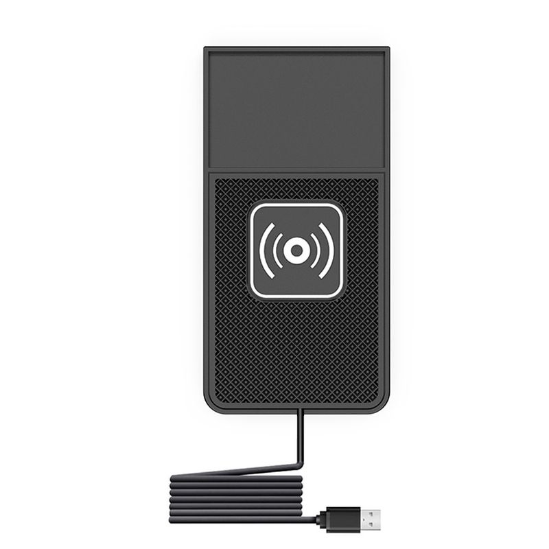 Modified Anti-Slip Mat Pad Car Wireless Charger Mobile Phone Flash Charging Foreign Trade Cross-Border Intelligent_autovado.com