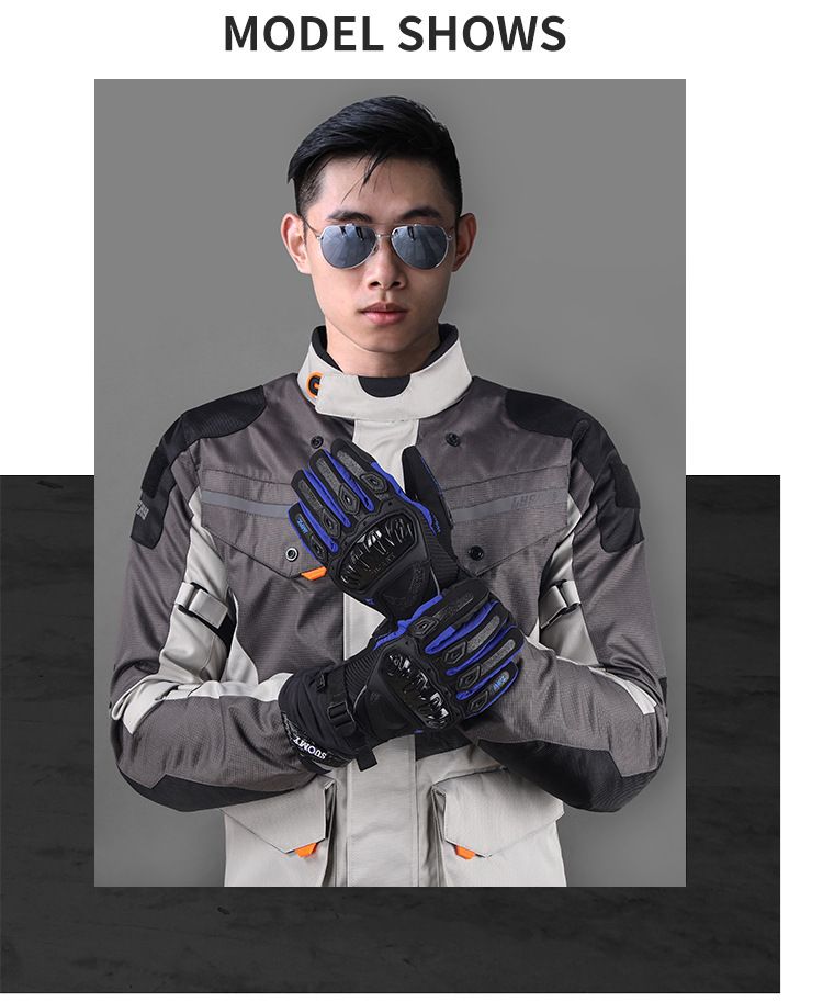 Winter Motorcycle Waterproof Warm All-Season Riding Motorbike Rider Anti-Fall Off-Road Thickened Long Gloves For Men_autovado.com