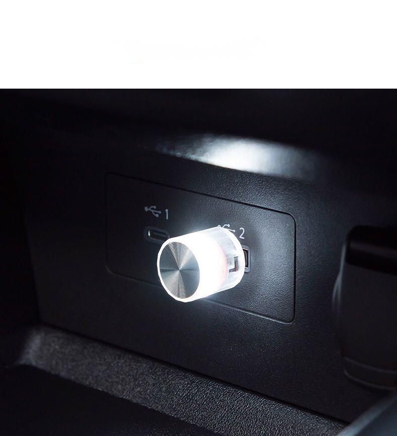 LED Atmosphere Mini Plug-in Night Home Car Colorful Ambient USB Small Light_autovado.com