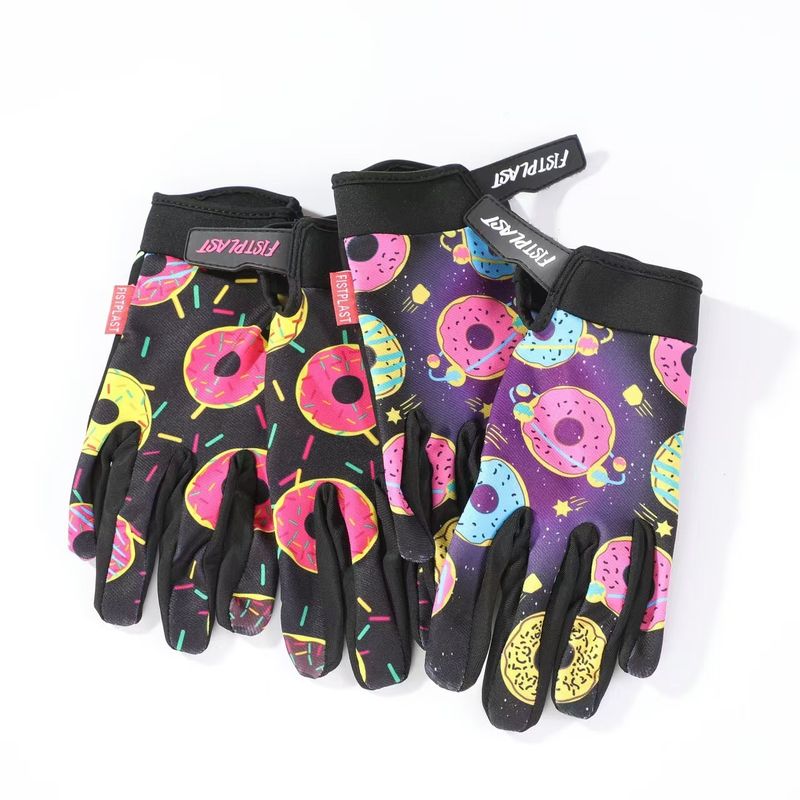 Fistplasma Sports Gloves, Four Season Donuts, Men's Women's Touch Screen, Skiing, Driving, Cycling, And Outdoor Driving_autovado.com