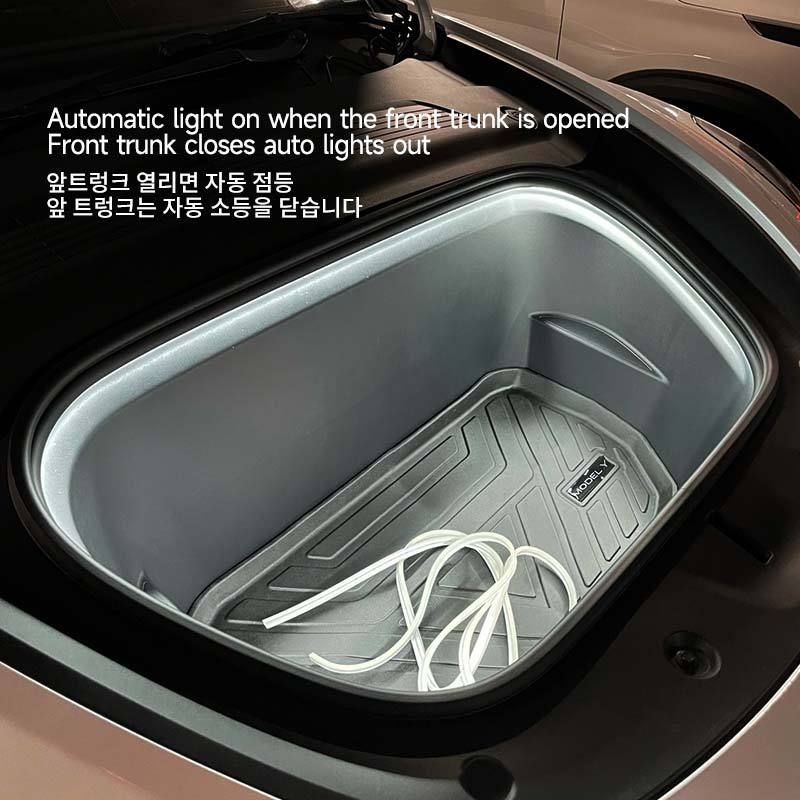 Suitable For Tesla 3/Y/S/X Front Trunk LED Decorative Super Bright Waterproof Light Strip_autovado.com