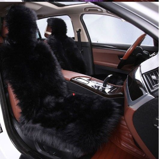 Plush Seat Cushion With Backrest Universal Seat Cushion Seat Cover_autovado.com