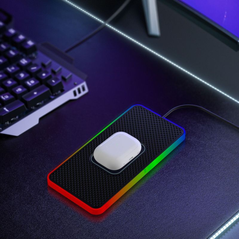Atmosphere Light Emitting Car Phone Wireless Charger Suitable For_autovado.com