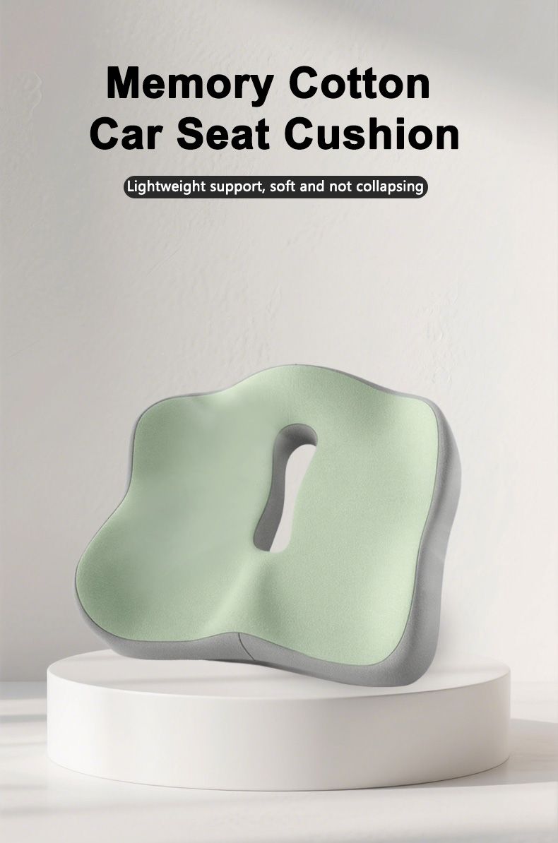 Memory Seat Tailspine Decompression Foam Car Massage Lumbar Spine Orthopedic Breathable Cushion_autovado.com