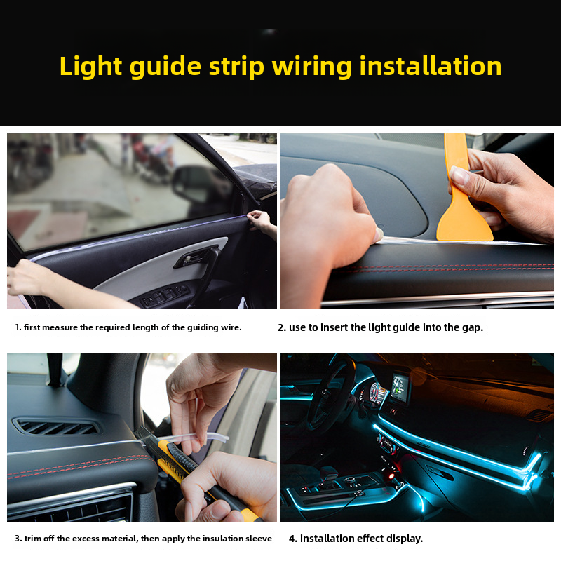 Cold Interior Atmosphere Luminous Line Car Rhythm Light Universal Model No Installation Required_autovado.com
