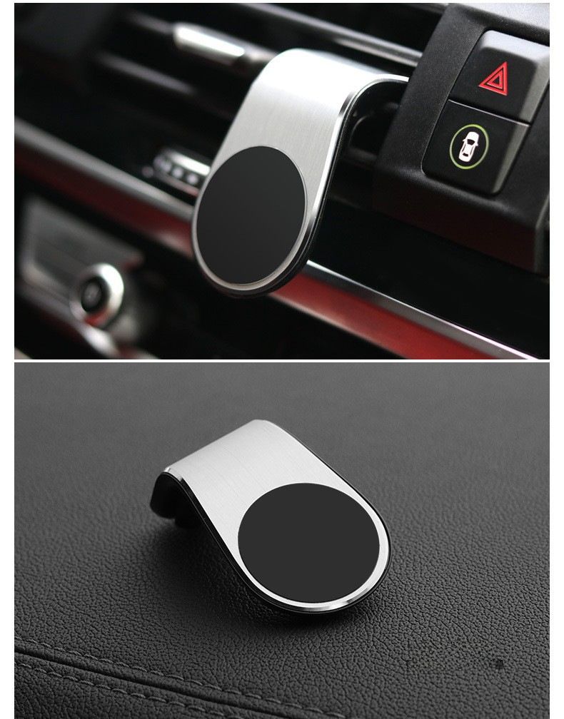 Cross-border hot selling magnet car phone holder car car air outlet L bracket holder factory wholesale_autovado.com