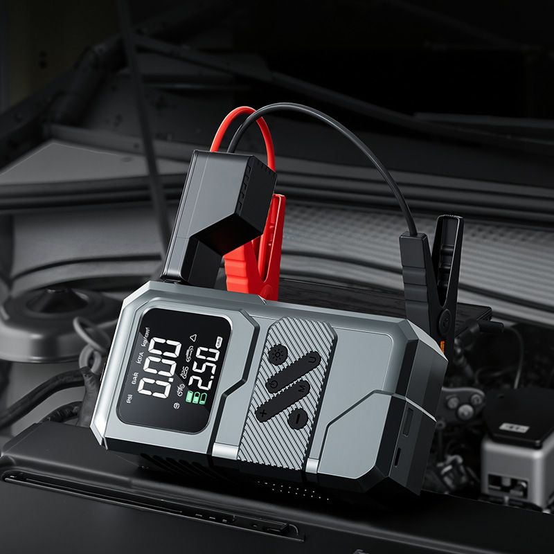 Multifunctional Portable Car Emergency Starter Power Bank All-in-One Air Pump_autovado.com