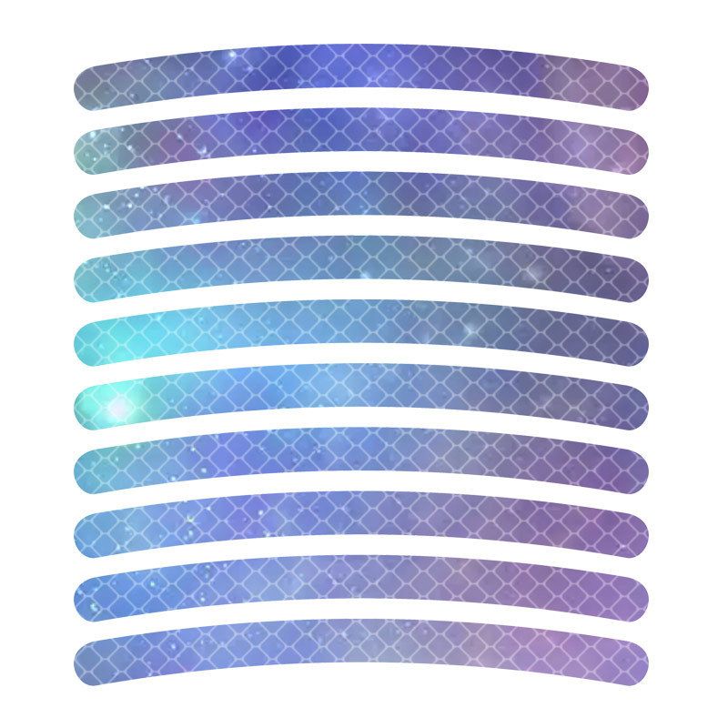 Fluorescent Car Wheels, Reflective Warning Wheel Hubs, Electric Bikes, Motorcycles, And Night Light Stickers On Bicycles_autovado.com