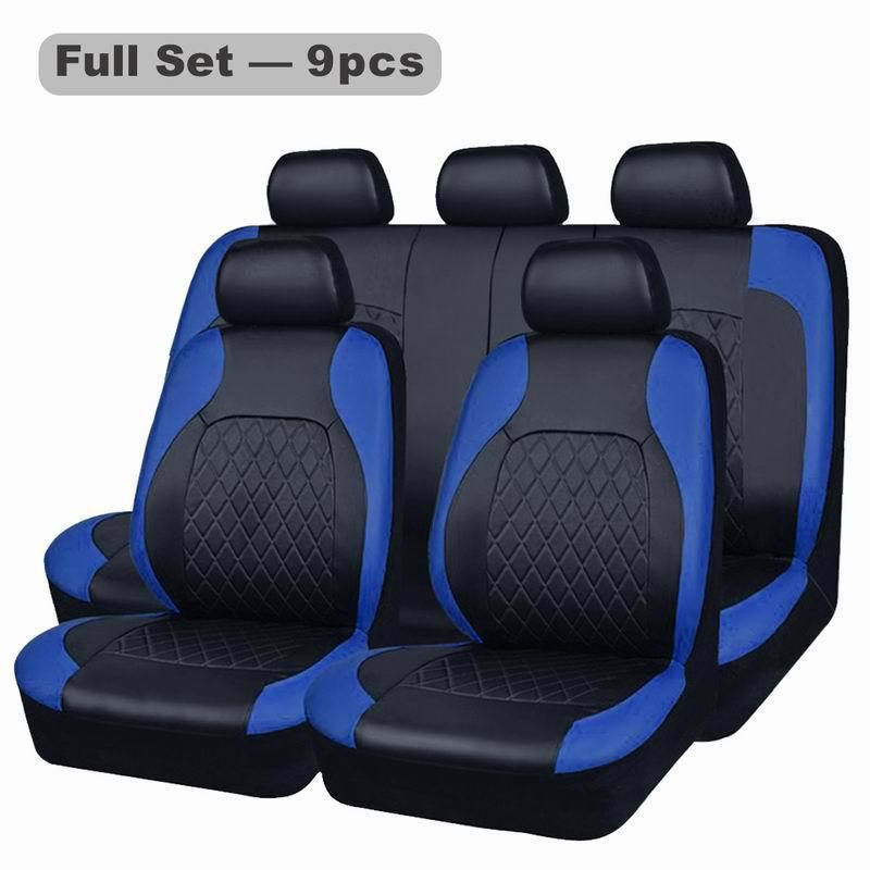 Explosive PU leather car seat 9-piece set four seasons universal_autovado.com