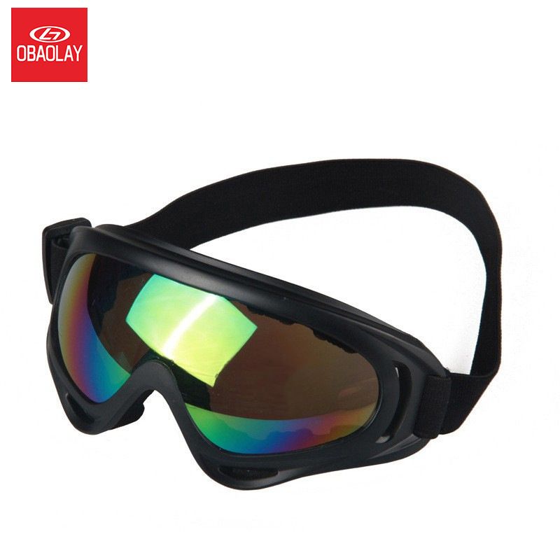 Unisex Anti-Dust Goggles For Cycling, Motorcycling & Outdoor Sports – Windproof, Interchangeable Lenses (Black Frame With Clear/Yellow/Smoke)_autovado.com