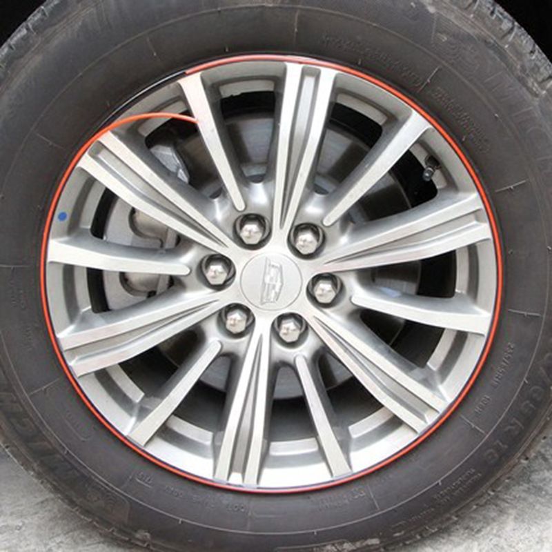 Car Decorative Double Layer Wheel Rim Protection Ring Universal Modification Tire Anti-Collision Strip_autovado.com