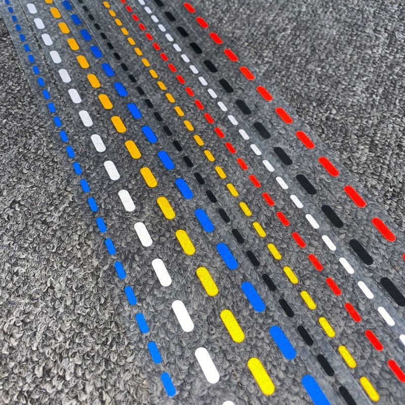 Dotted Line Reflective Vehicle Sticker Motorcycle Helmet Decoration Electric Bike Small Accessories Car Scratch Cover_autovado.com