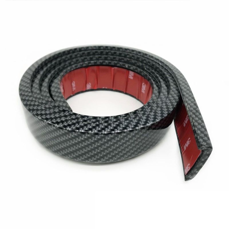 Universal Wide Body Carbon Fiber Anti-Scratch Sticker Decorative Rubber Wheel Arch Car Anti-Collision Strip_autovado.com