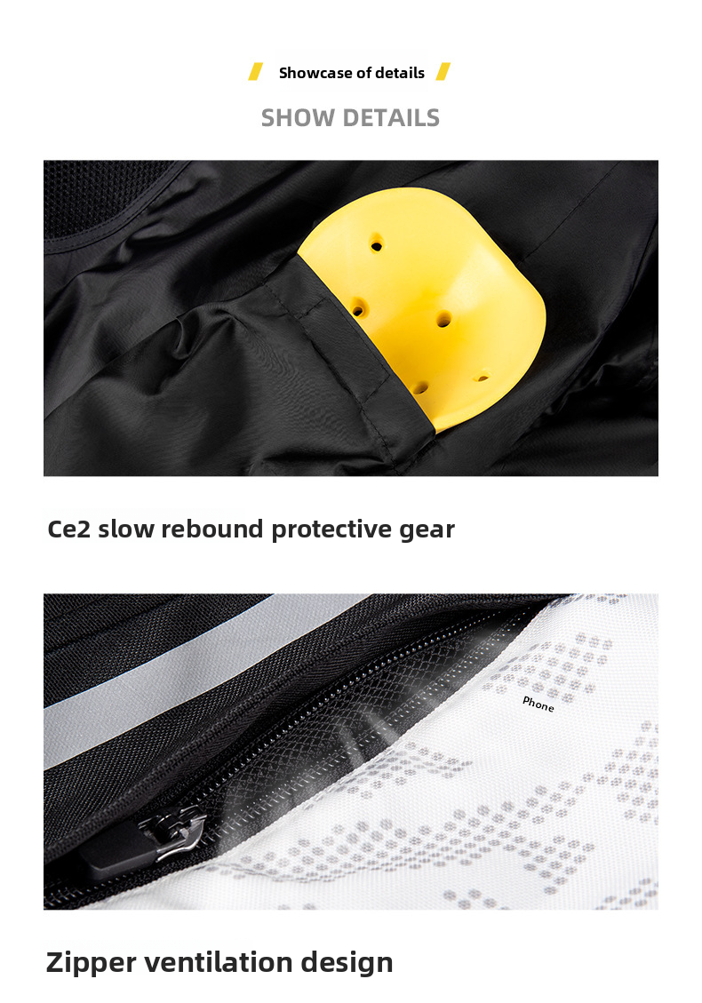Riding For Men And Women, All-Season Motorcycle Clothing, Winter Thermal Anti-Fall Rider Gear, Windproof Protective_autovado.com