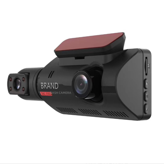 360-degree HD 1080 driving recorder with WiFi mobile phone interconnection car front car double lens rotatable_autovado.com