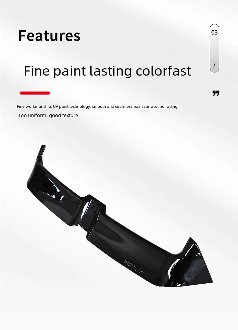 Direct supply is suitable for golf 7 7.5GTI/R carbon fiber tail Top Wing golf mk7 tail_autovado.com