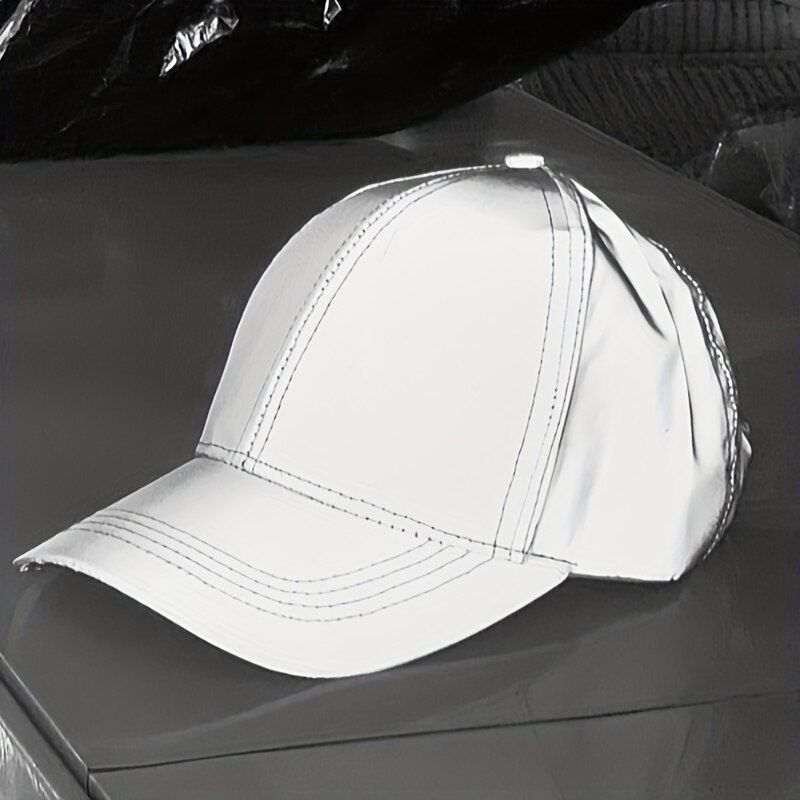 Hot Sale New Outdoor Sports Snapback Cap Club Party Sier Luminous Fishing Caps Man Woman Adult Reflective Baseball Hat_autovado.com