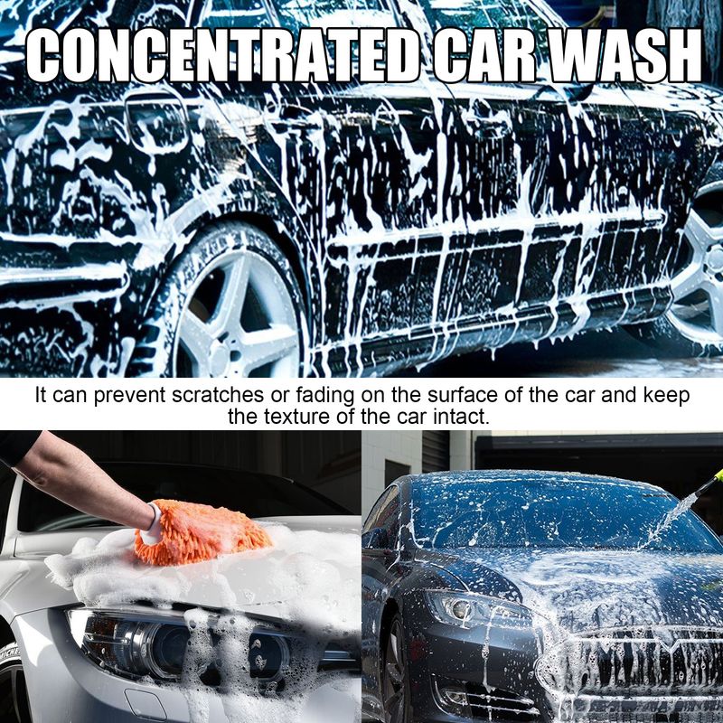 Homonth Concentrated Car Wash, Car Exterior Renovation Cleaning Decontamination Care And Maintenance Cleaning Agent_autovado.com