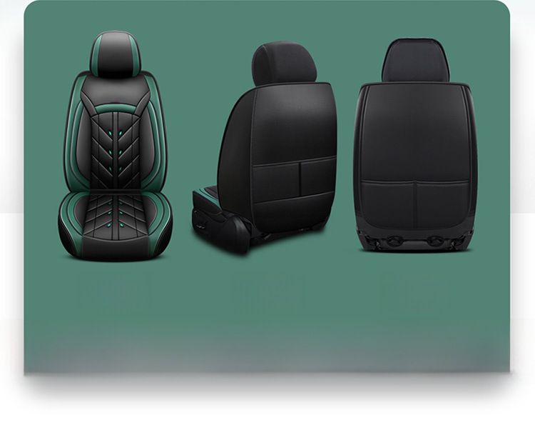 Winter Car Cushion Seat Cover Full Surrounding Four Seasons General New Leather Seat Cover Linen Leather Seat Cushion Seat Cover_autovado.com