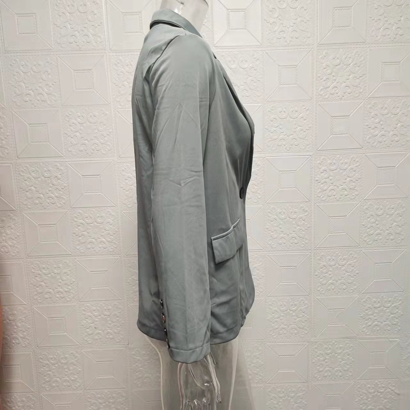 Women's Fashion Lapel Cardigan Temperament Suit Jacket Pants Suit_autovado.com