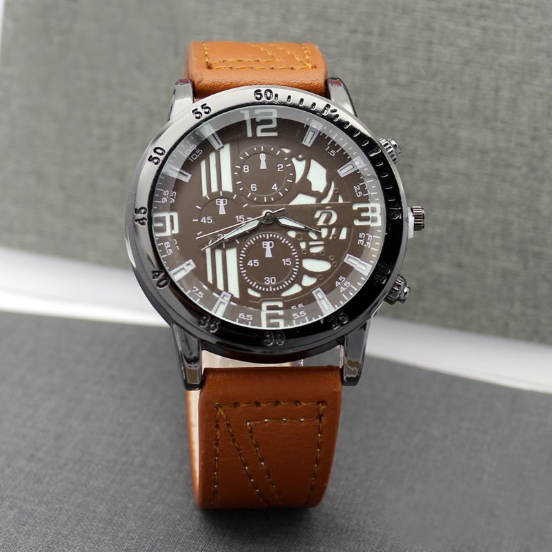 Men's luminous men's watch double-layer belt men's watch_autovado.com