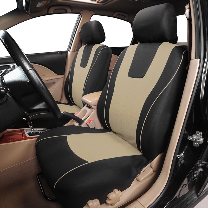 hot universal polyester fabric car seat 9-piece set four seasons universal_autovado.com