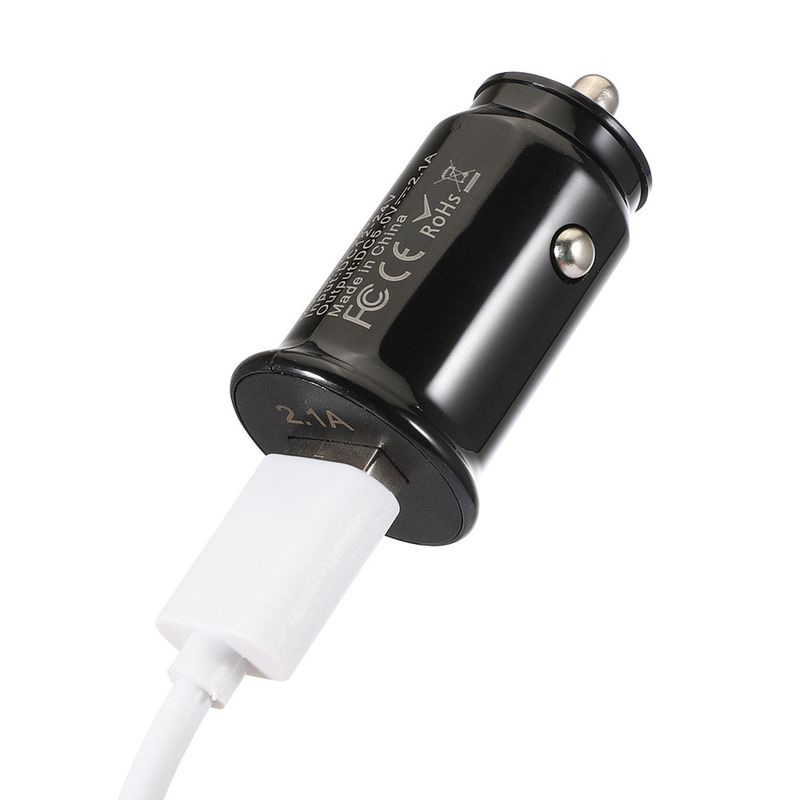 2.1A Blu Ray USB Mobile Single Interface Car Phone Charger_autovado.com
