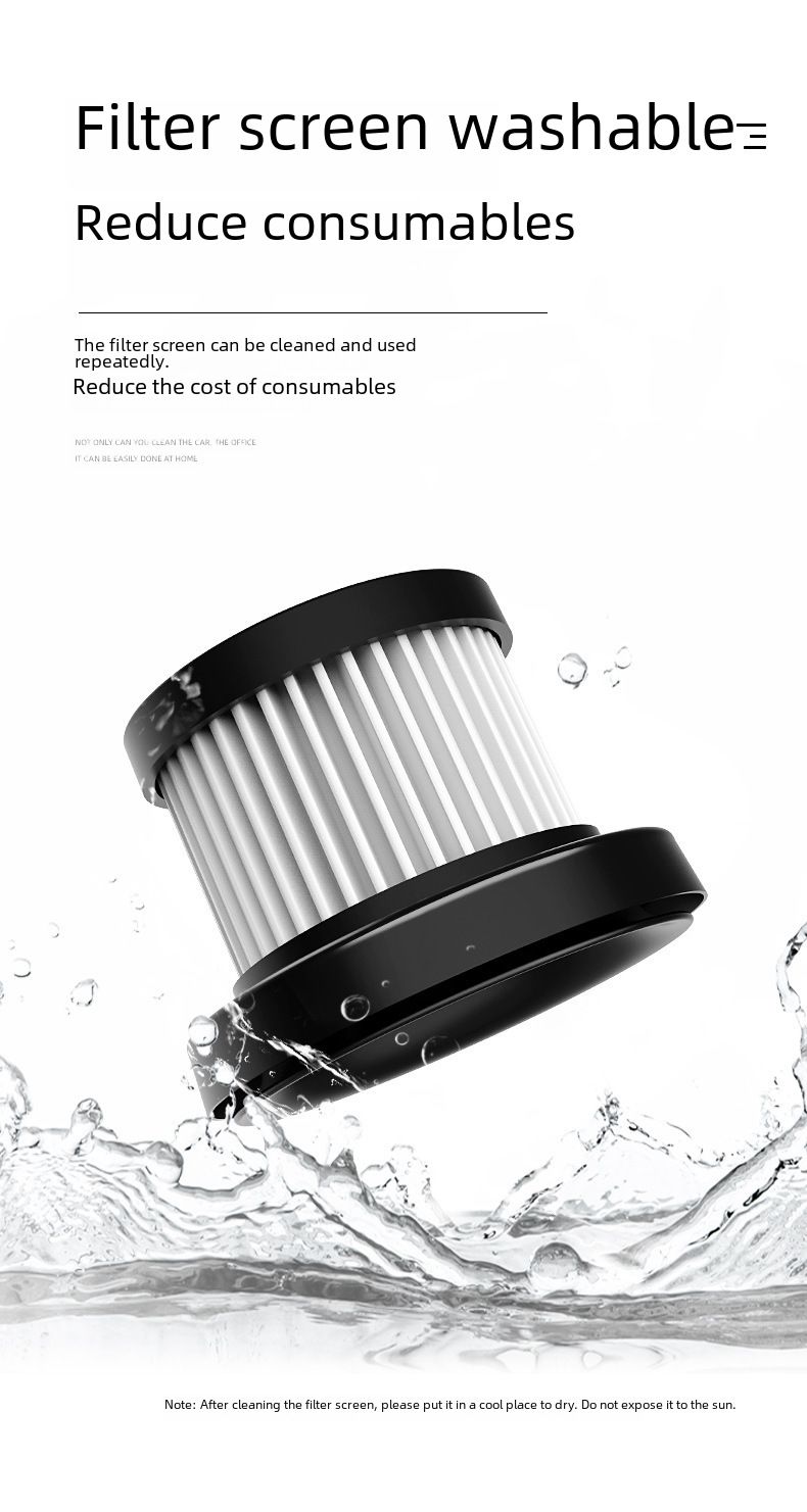 Car Wireless Vacuum Cleaner Car Handheld Portable Vacuum Appliance High Power Mini Small Car Home Dual Use_autovado.com