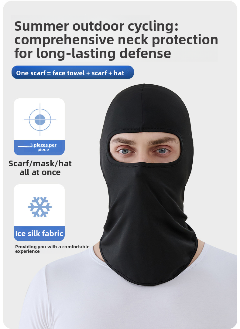 Outdoor Cycling Sun Protection Mask Bicycle Helmet Liner Windproof Sports Headscarf Head Cover Dustproof Hat For Men And_autovado.com